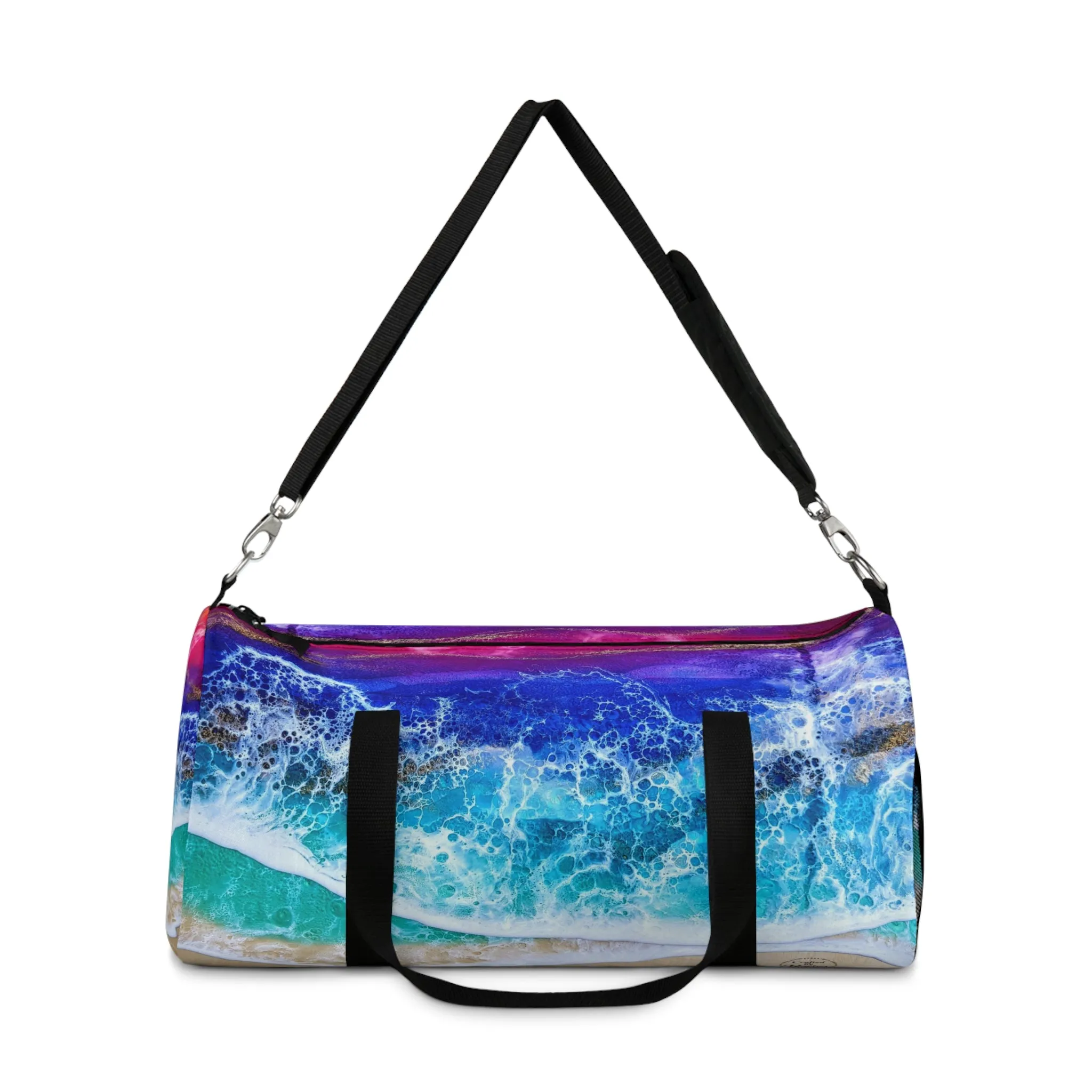 Rainbow Wave Duffel Bag