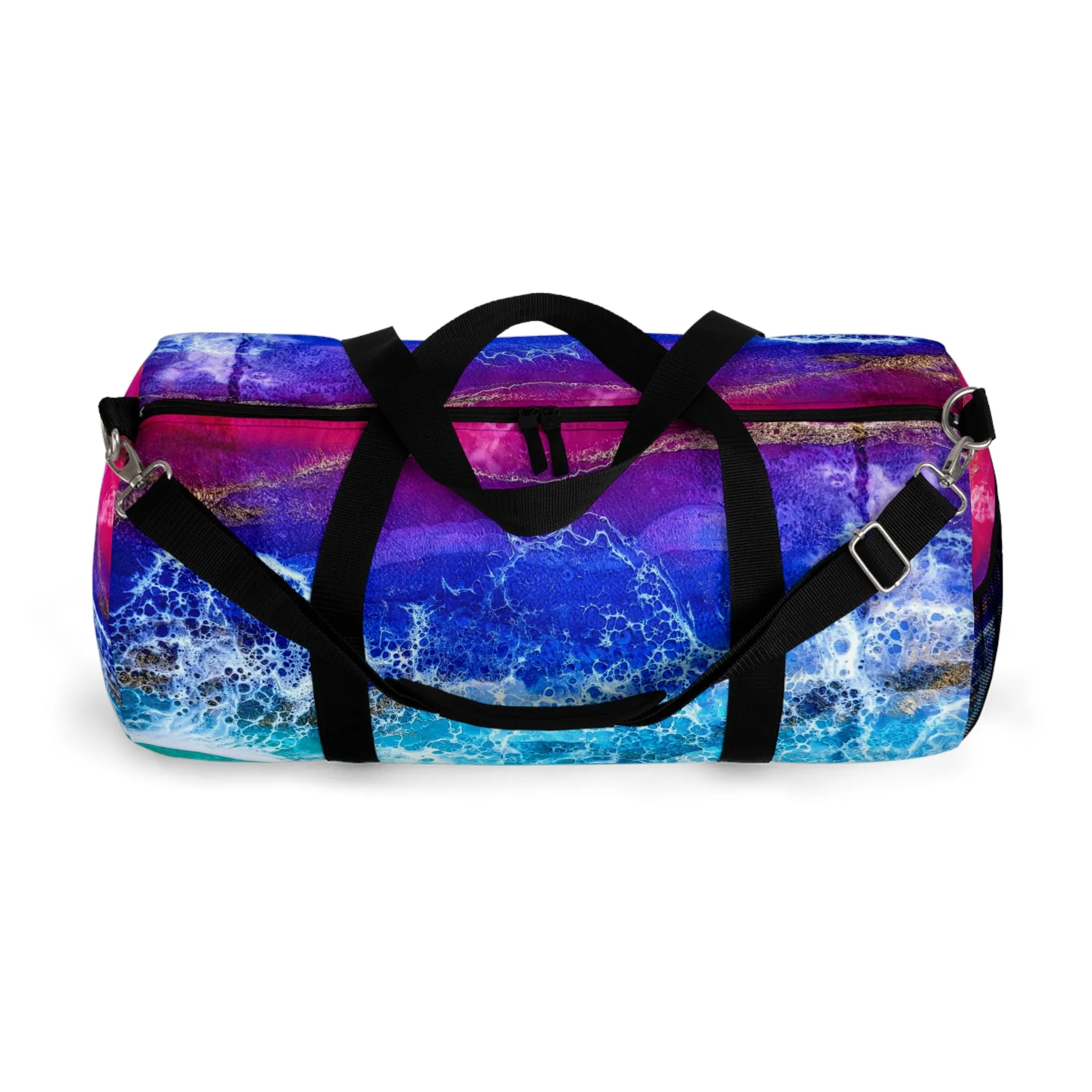 Rainbow Wave Duffel Bag