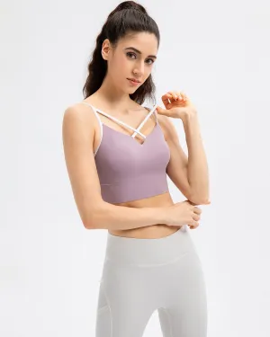 Sarah Sports Bra - Purple