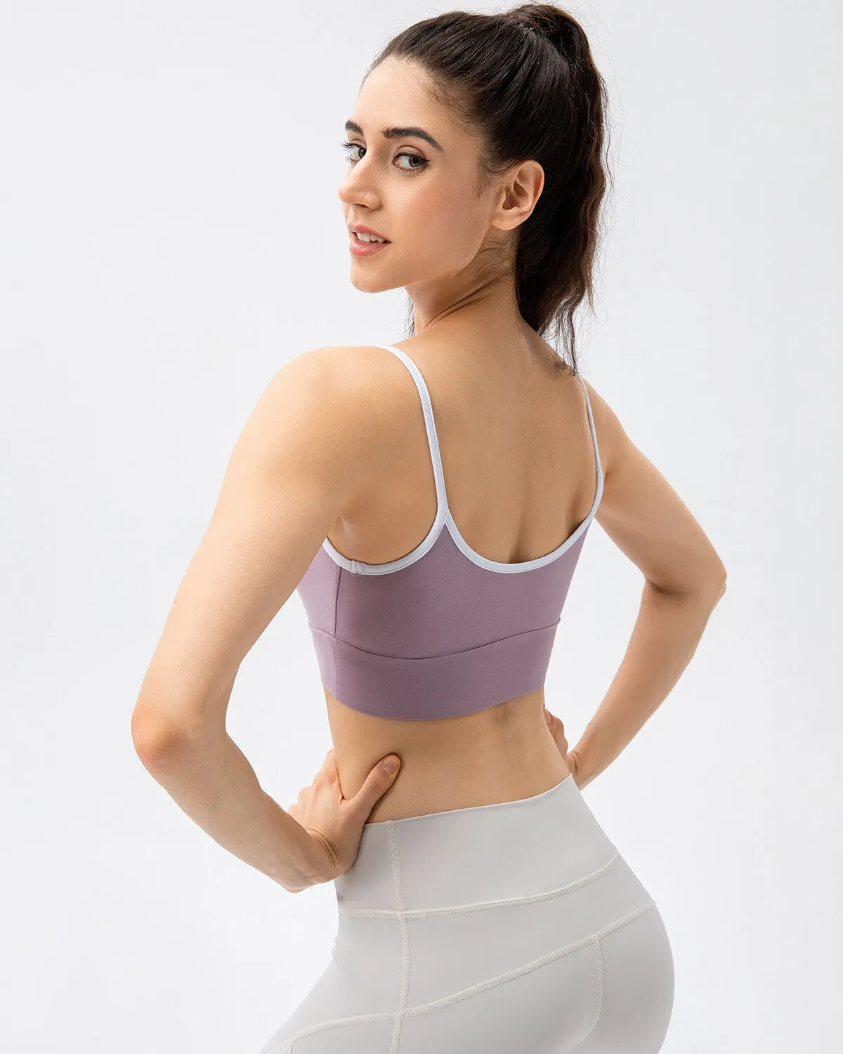 Sarah Sports Bra - Purple