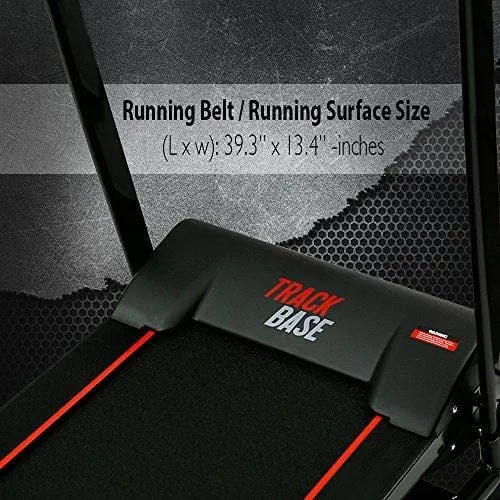 SereneLife Smart Digital Folding Exercise Machine - Electric Motorized Treadmill with Downloadable Sports App for Running & Walking - Pairs to Phones, Laptops, & Tablets via Bluetooth - SLFTRD18