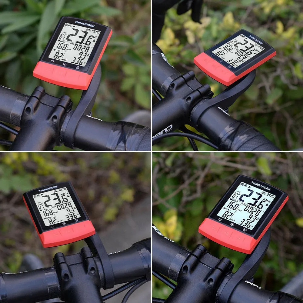 ThinkRider BC108 GPS Bicycle Computer Cycling Speedometer BLE 4.0 ANT  Ciclismo Power Meter for Garmin Zwift Bike Accessories