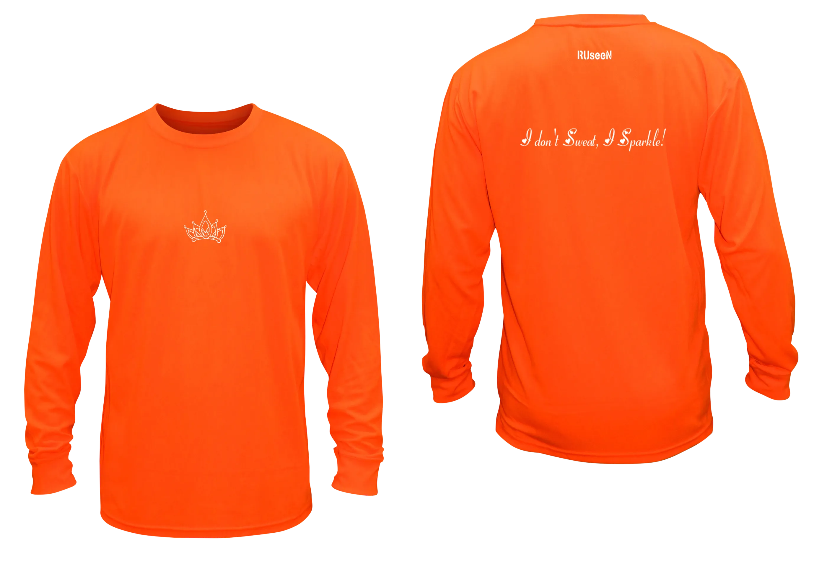 Unisex Reflective Long Sleeve - Sparkle