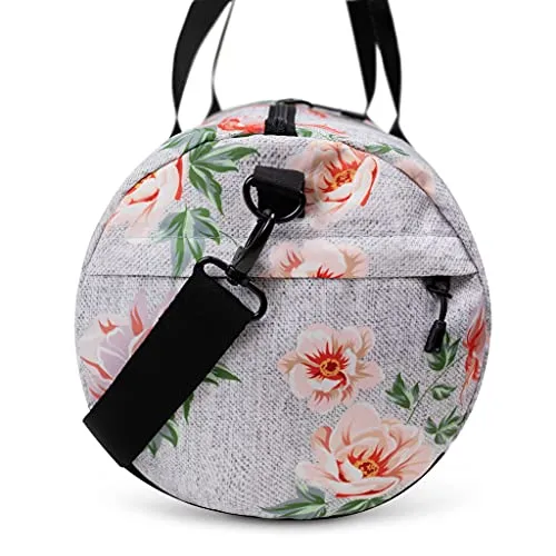 Vooray Iconic 27.5L Womens Gym Bag Duffel (Rose Gray)