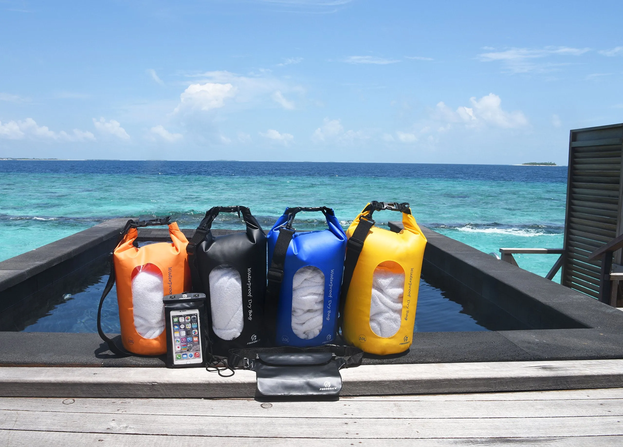 Waterproof Dry Bags Set of 3