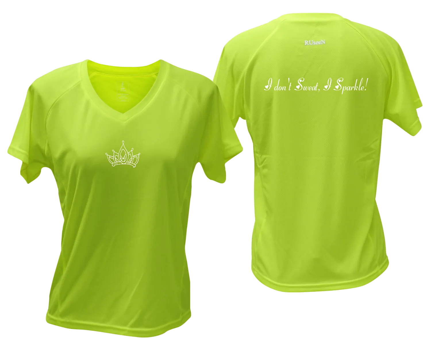 Women's Reflective Short Sleeve Shirt - Sparkle
