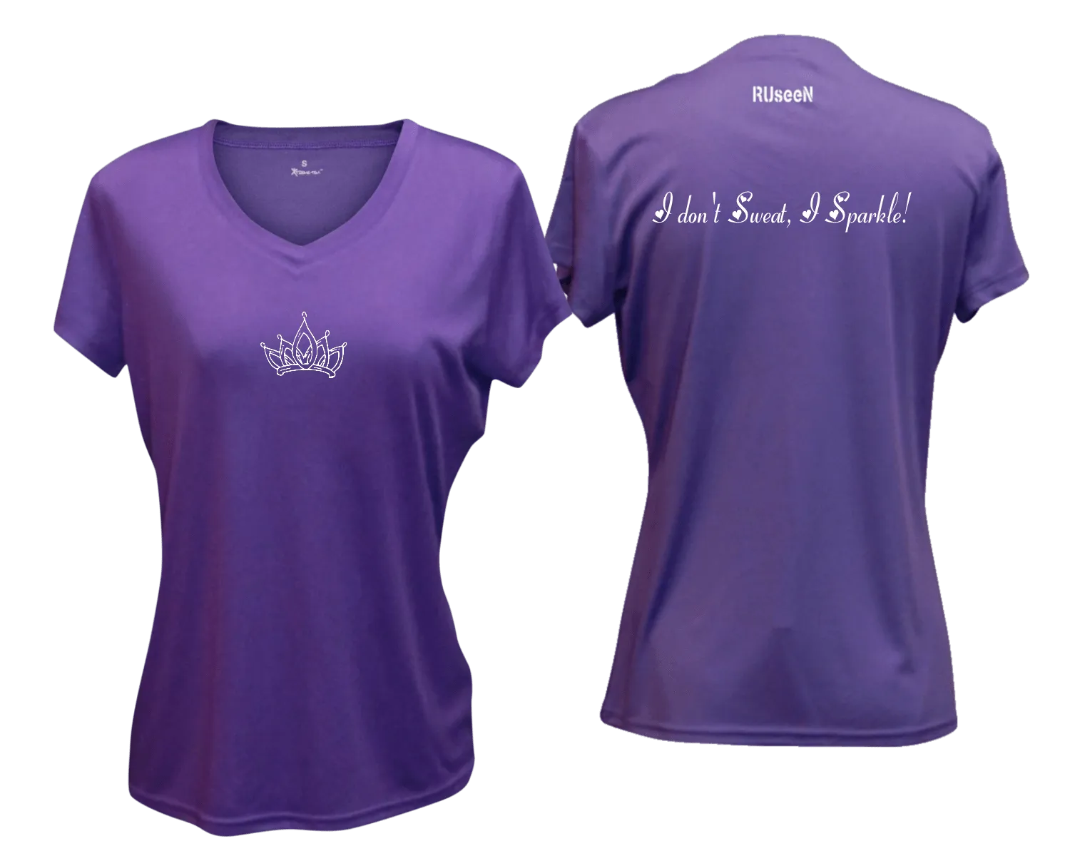 Women's Reflective Short Sleeve Shirt - Sparkle