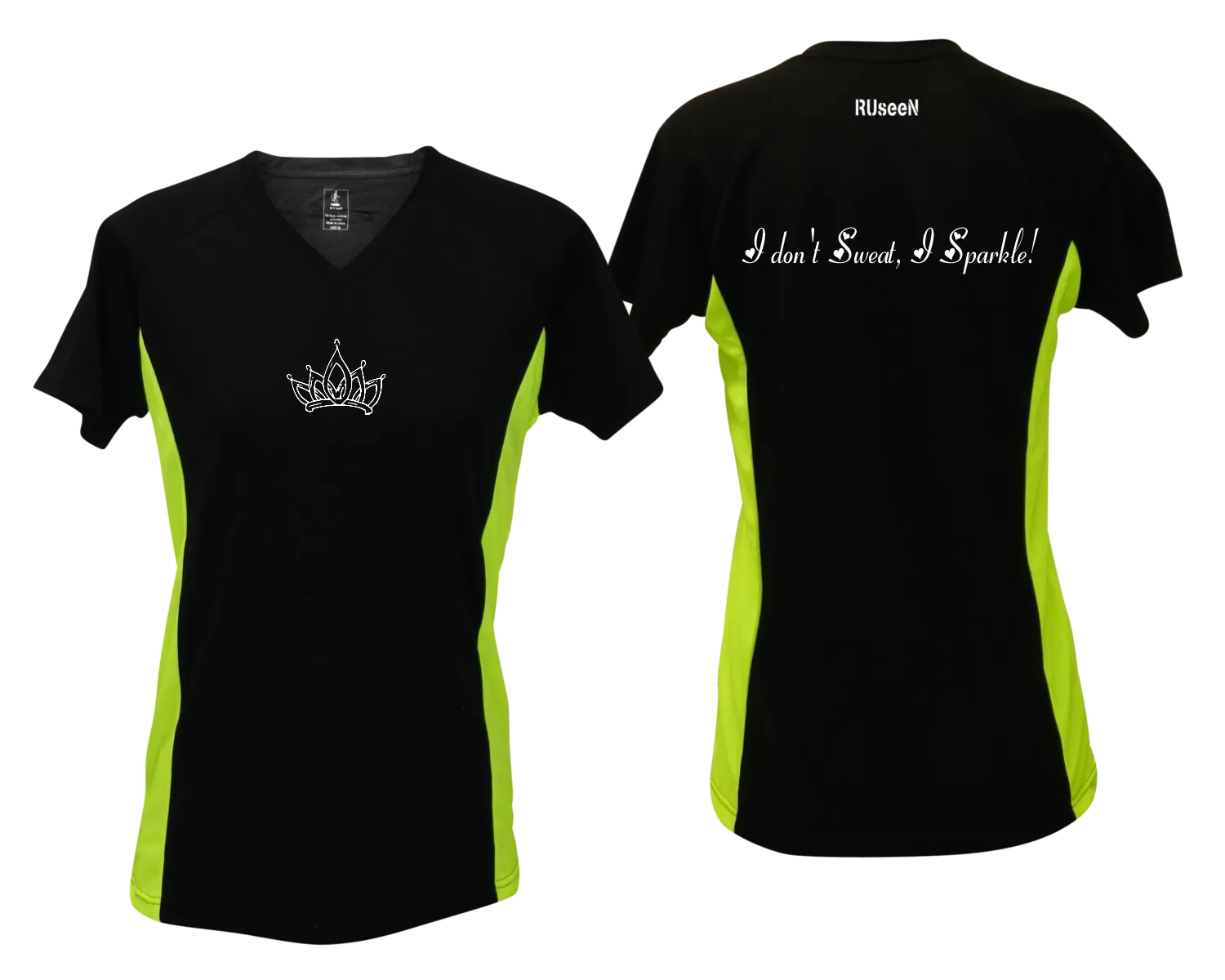 Women's Reflective Short Sleeve Shirt - Sparkle