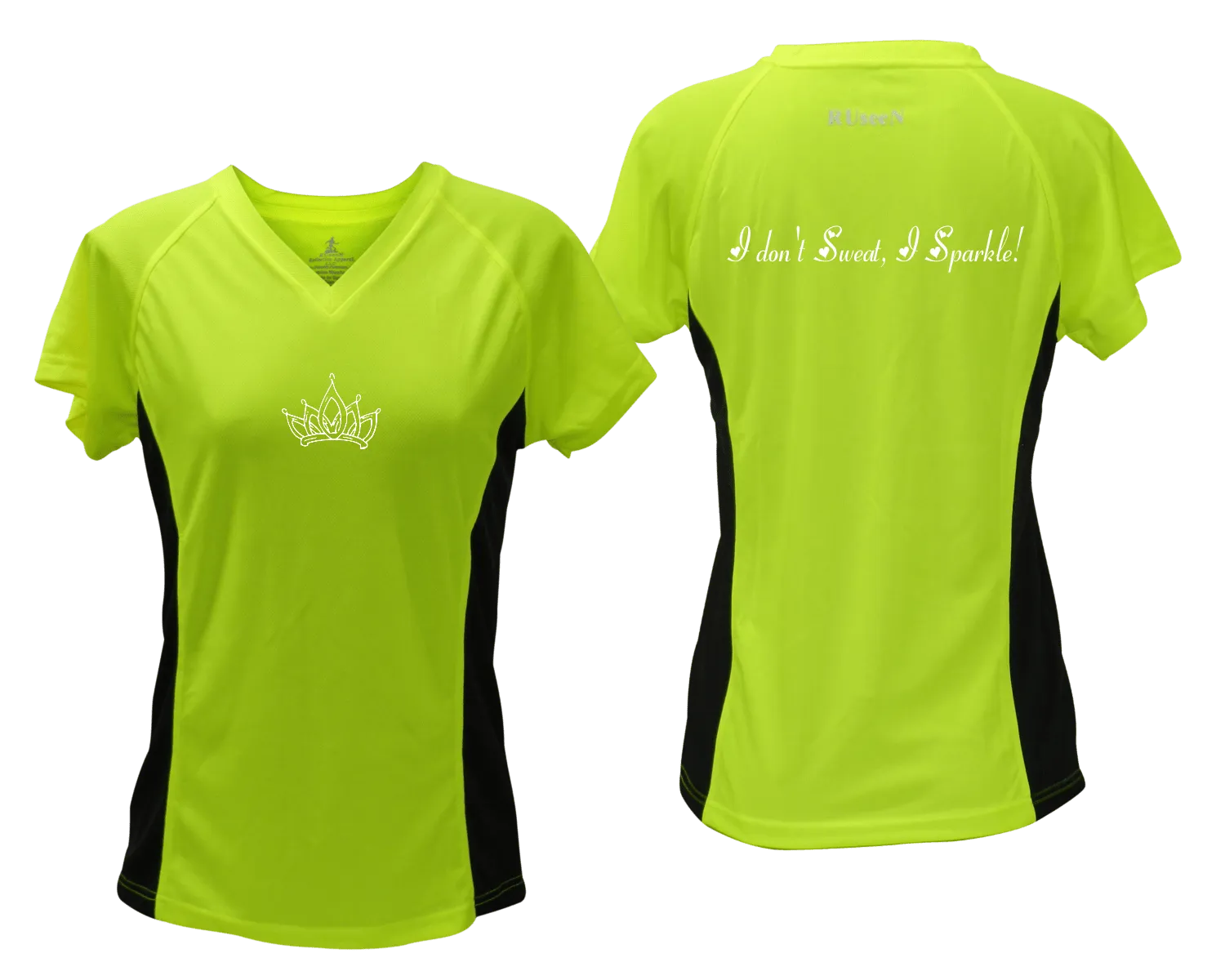 Women's Reflective Short Sleeve Shirt - Sparkle