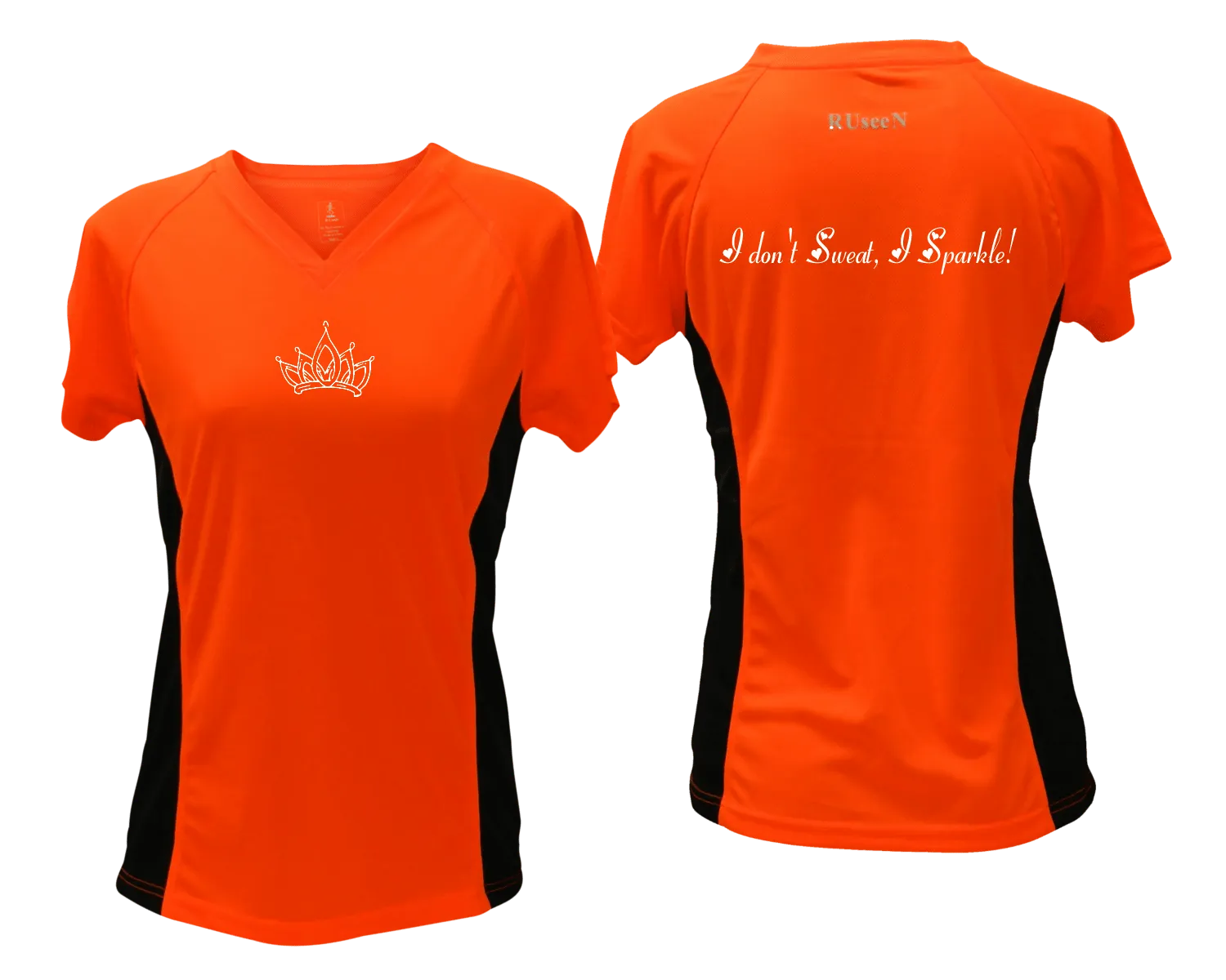 Women's Reflective Short Sleeve Shirt - Sparkle