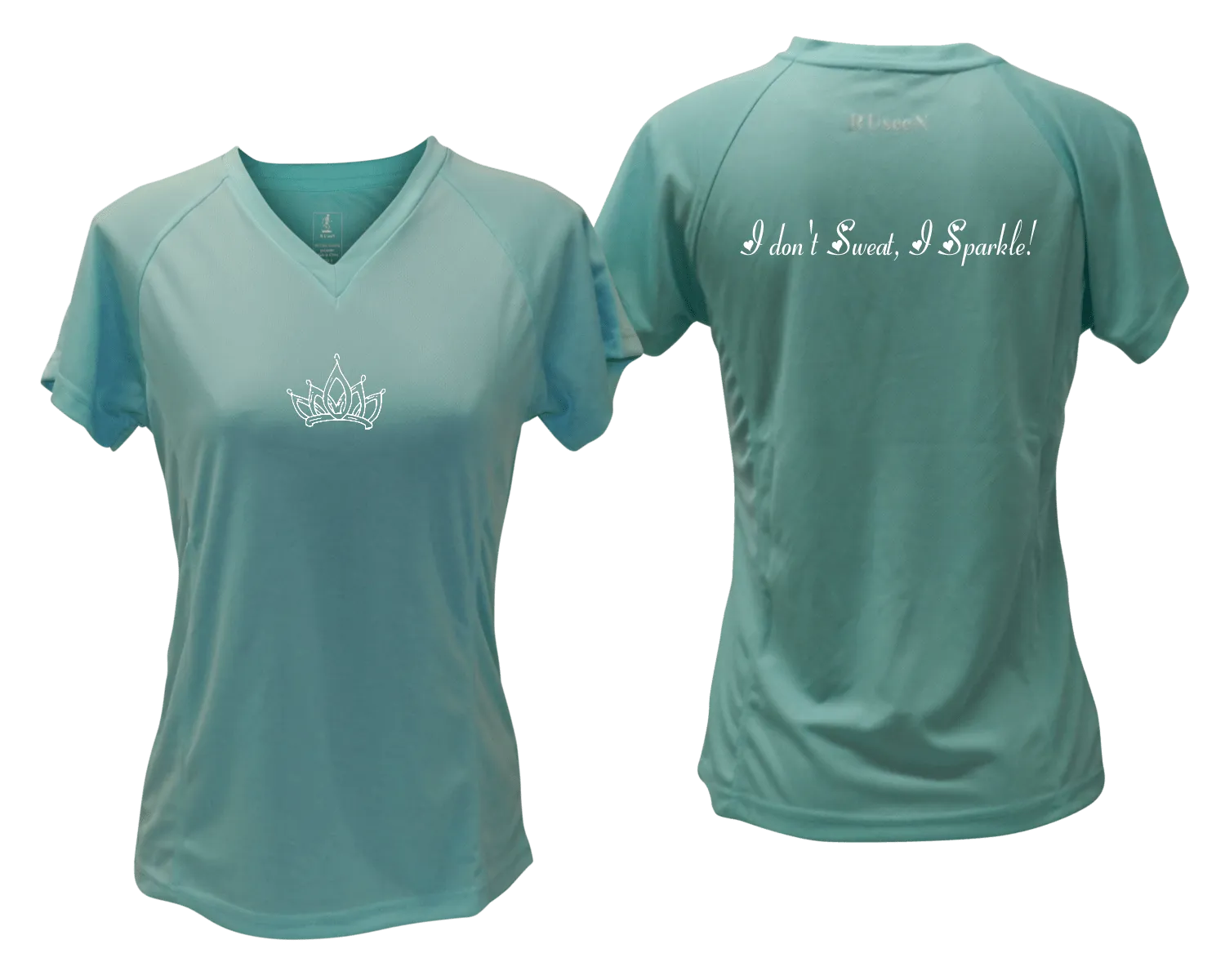 Women's Reflective Short Sleeve Shirt - Sparkle