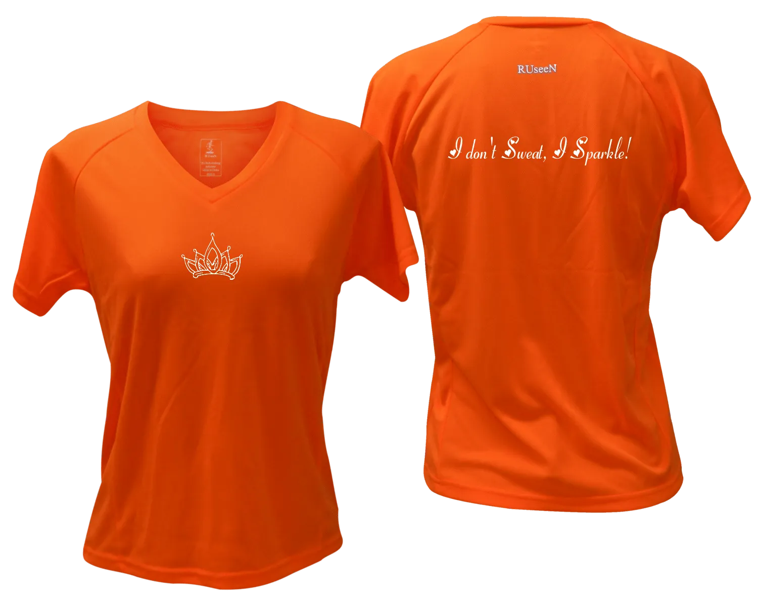 Women's Reflective Short Sleeve Shirt - Sparkle