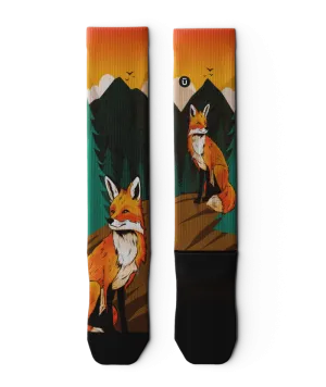 Zero Fox Knee High Compression Socks