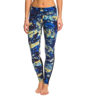 Zobha Cosmo Mesh Panel Yoga Leggings