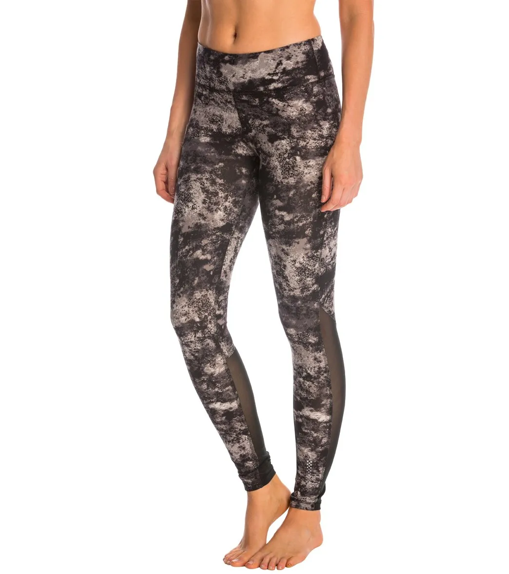 Zobha Cosmo Mesh Panel Yoga Leggings