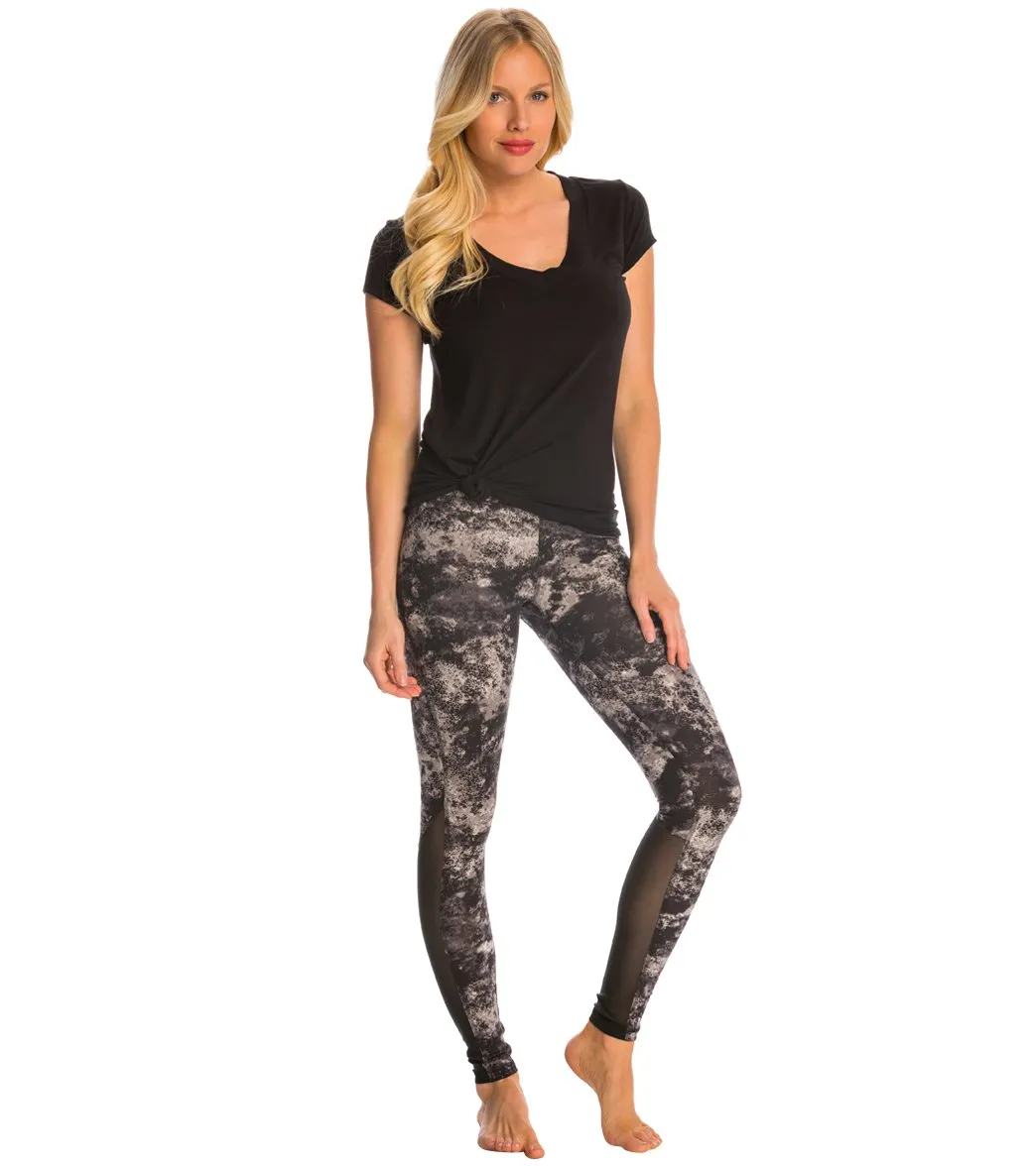 Zobha Cosmo Mesh Panel Yoga Leggings